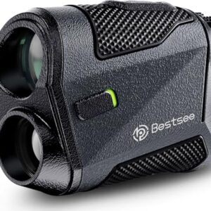 High-Precision Golf Rangefinder with Slope: 1200 Yards Laser Range Finder for Hunters, Golfers | Flag Locking Vibration, 7X Magnification, USB-C Rechargeable Golf Range Finder by [Brand Name]